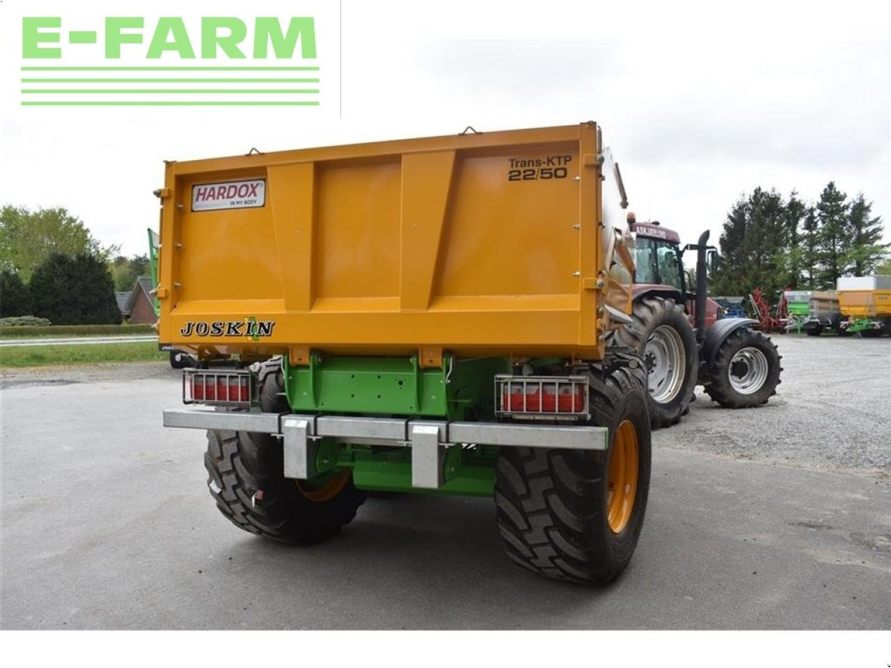 Joskin trans - ktp 22/50 6mm hardox - Reboque basculante agrícola: foto 2 Joskin trans - ktp 22/50 6mm hardox - Reboque basculante agrícola: foto 2