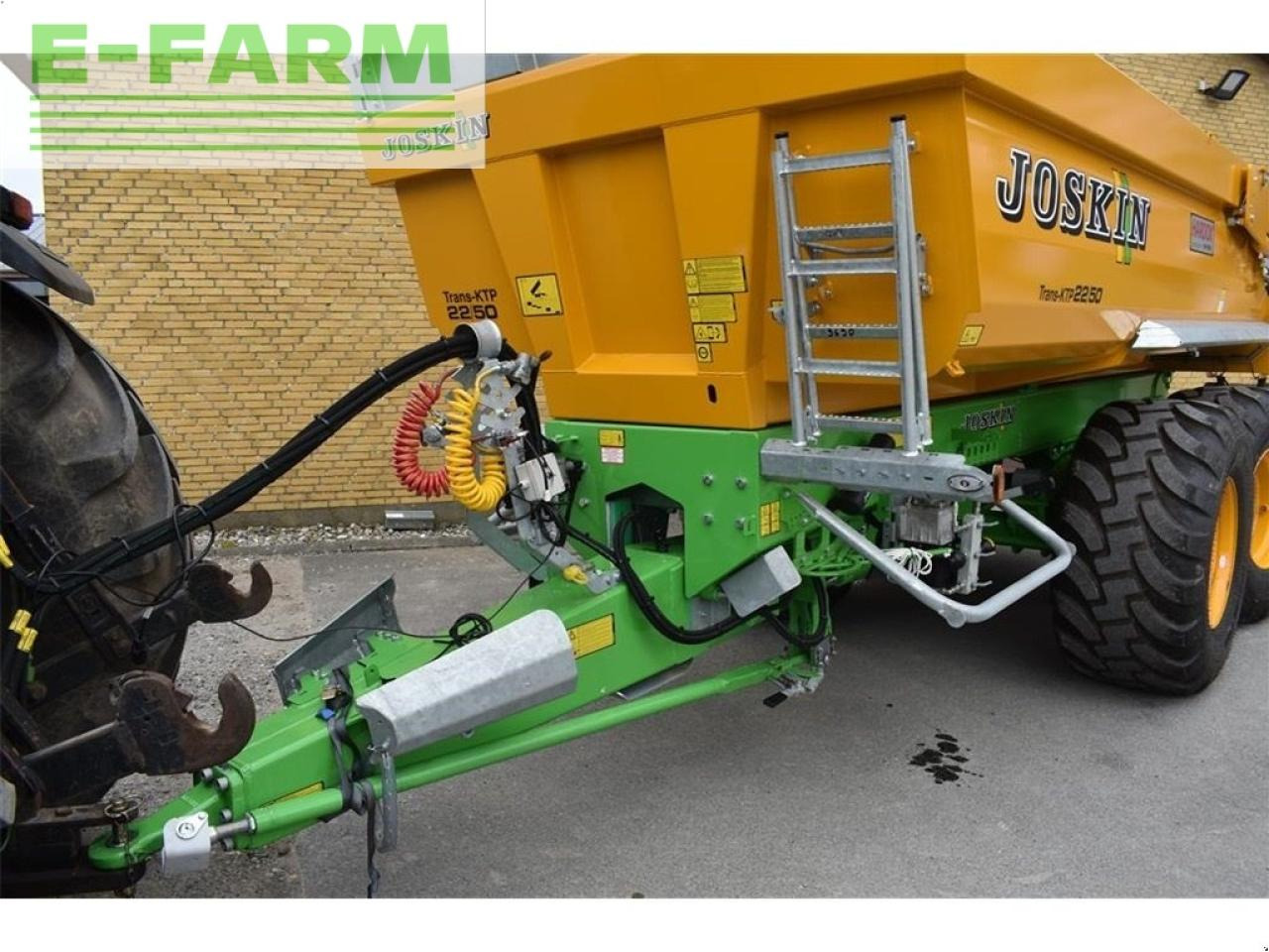 Joskin trans - ktp 22/50 6mm hardox - Reboque basculante agrícola: foto 3 Joskin trans - ktp 22/50 6mm hardox - Reboque basculante agrícola: foto 3