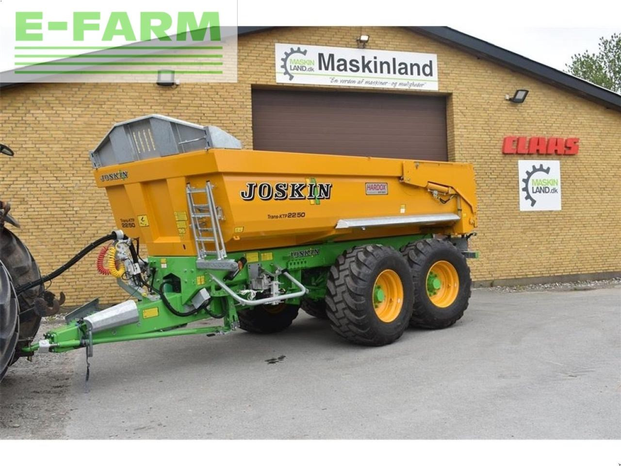 Joskin trans - ktp 22/50 6mm hardox - Reboque basculante agrícola: foto 1 Joskin trans - ktp 22/50 6mm hardox - Reboque basculante agrícola: foto 1