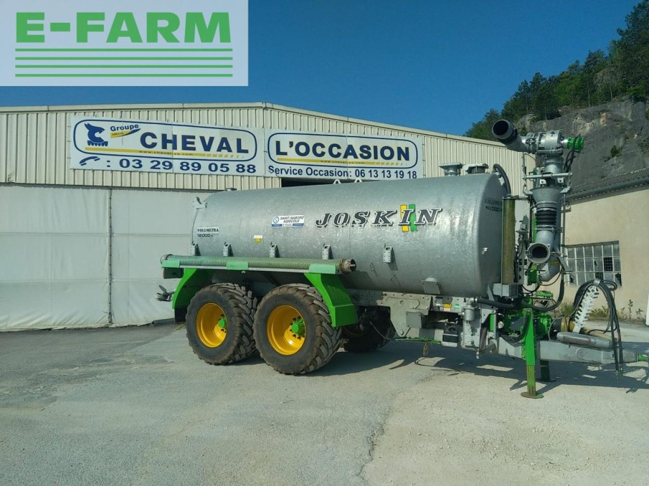 Joskin volumetra 1800 - Trator: foto 1 Joskin volumetra 1800 - Trator: foto 1