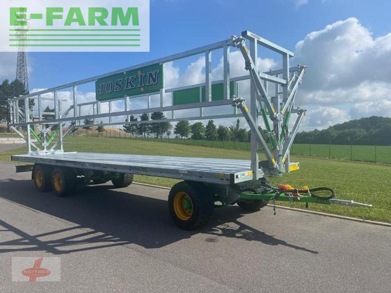 Joskin wago tr10.000 t21 - Reboque agrícola: foto 1 Joskin wago tr10.000 t21 - Reboque agrícola: foto 1