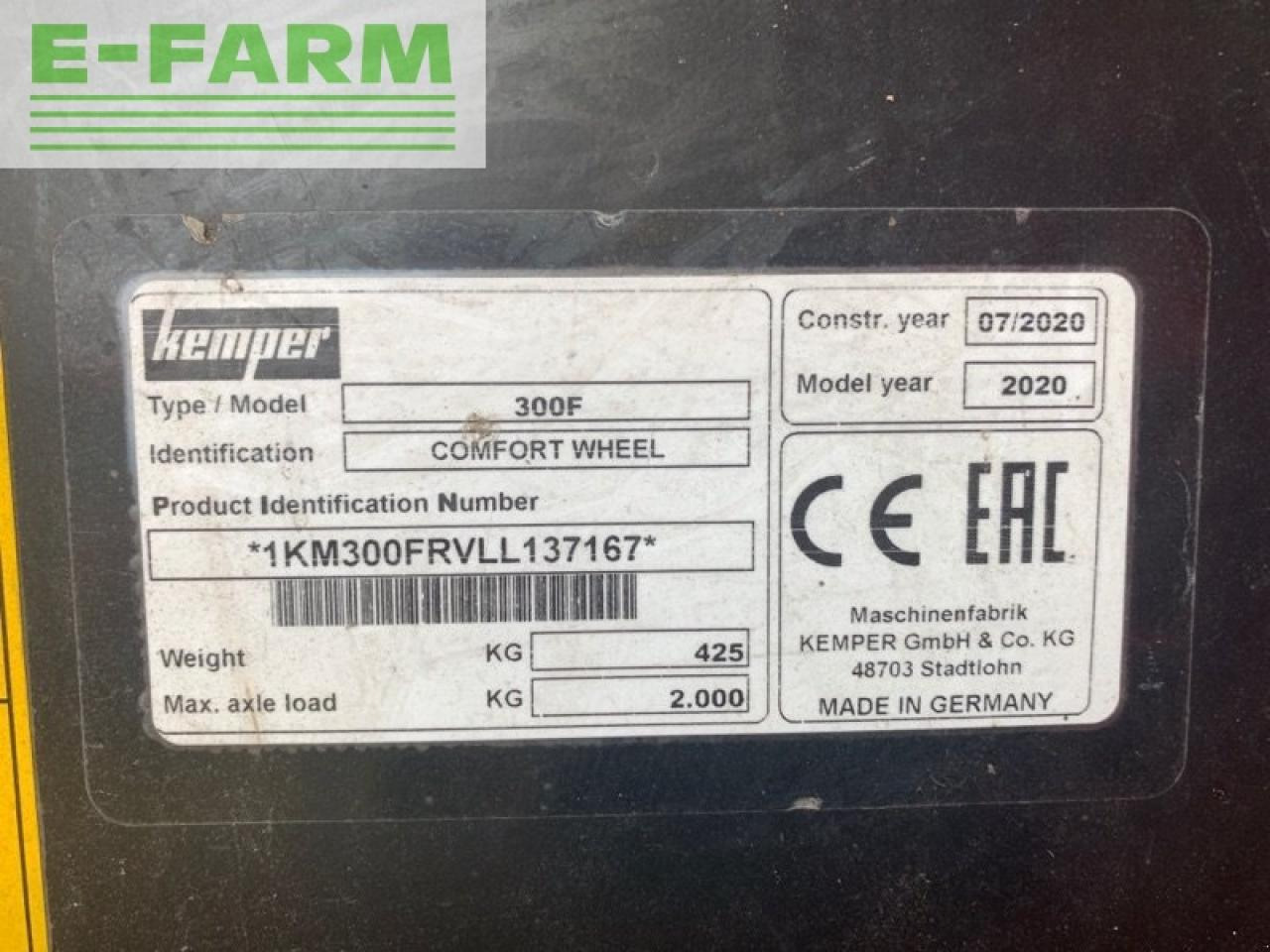 Kemper 390 plus - Acessórios para Colhedora de forragem: foto 4 Kemper 390 plus - Acessórios para Colhedora de forragem: foto 4
