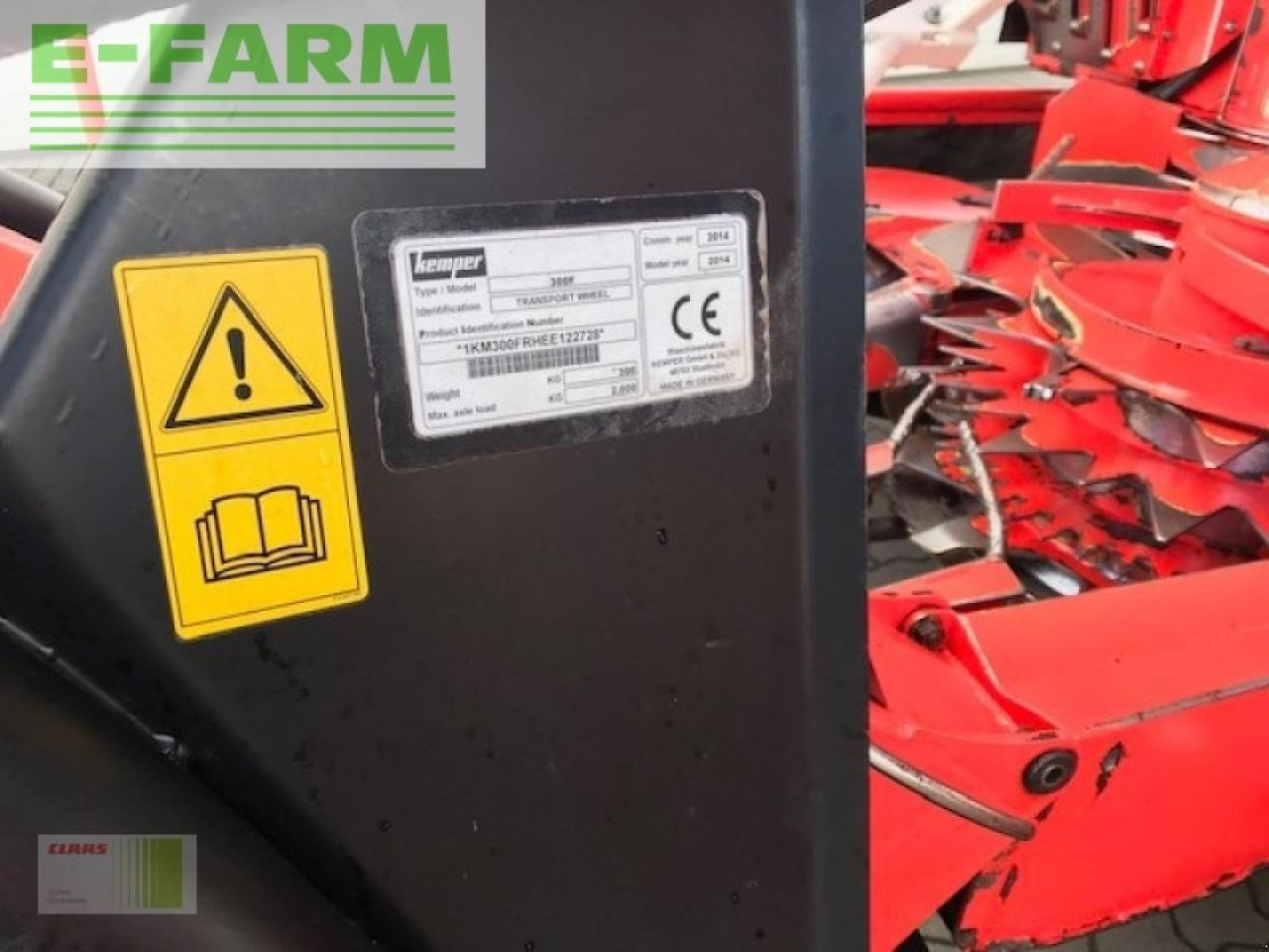 Acessórios para Colhedora de forragem Kemper kemper 375 plus cl: foto 6