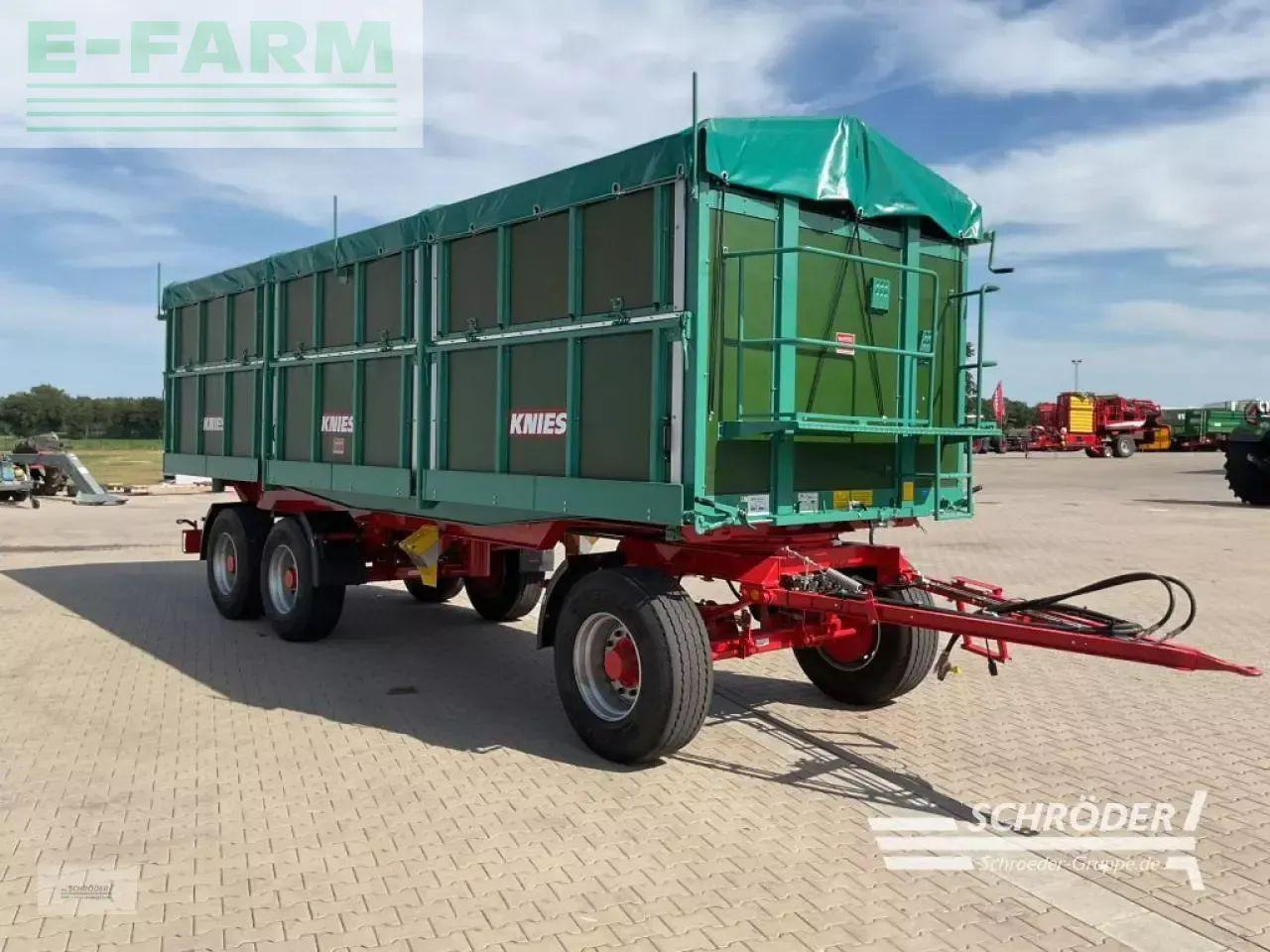 Knies dreiseitenkipper - kd 240 - Reboque basculante agrícola: foto 2 Knies dreiseitenkipper - kd 240 - Reboque basculante agrícola: foto 2