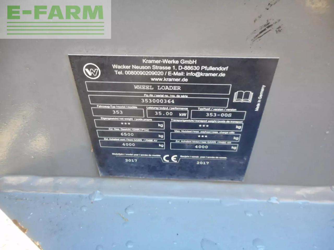 Kramer 5075 - Mini escavadeira: foto 5 Kramer 5075 - Mini escavadeira: foto 5