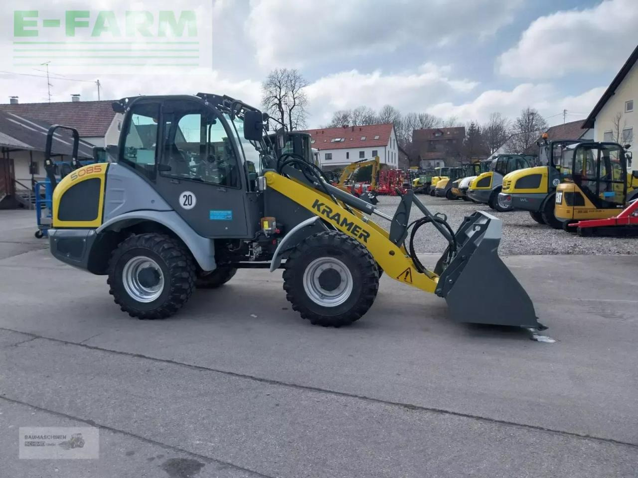 Kramer 5085 - Mini escavadeira: foto 3 Kramer 5085 - Mini escavadeira: foto 3