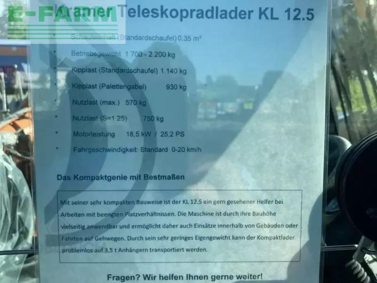 Kramer kl 12.5 - Mini escavadeira: foto 5 Kramer kl 12.5 - Mini escavadeira: foto 5