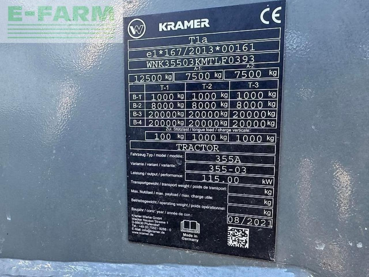 Kramer kl 55.8t - Mini escavadeira: foto 5 Kramer kl 55.8t - Mini escavadeira: foto 5