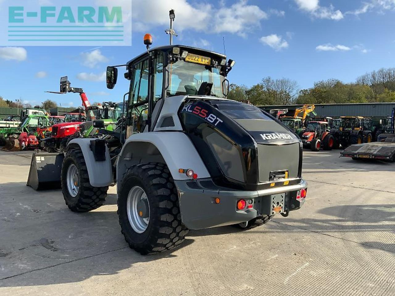 Kramer kl55.8t black wheeled telehandler (st24946) - Carregadeira de rodas: foto 5 Kramer kl55.8t black wheeled telehandler (st24946) - Carregadeira de rodas: foto 5