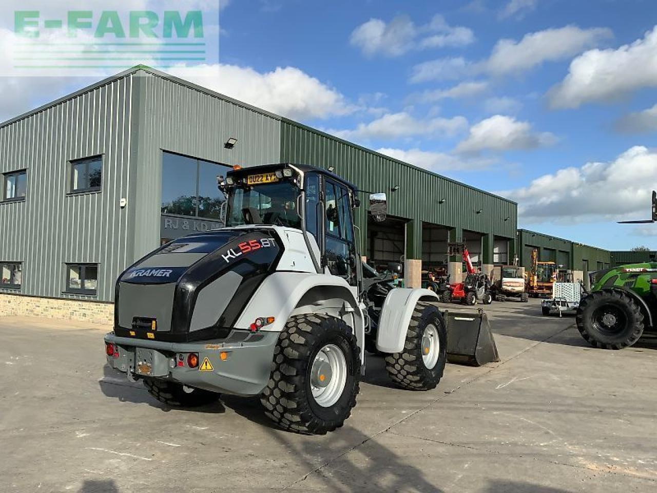 Kramer kl55.8t black wheeled telehandler (st24946) - Carregadeira de rodas: foto 3 Kramer kl55.8t black wheeled telehandler (st24946) - Carregadeira de rodas: foto 3