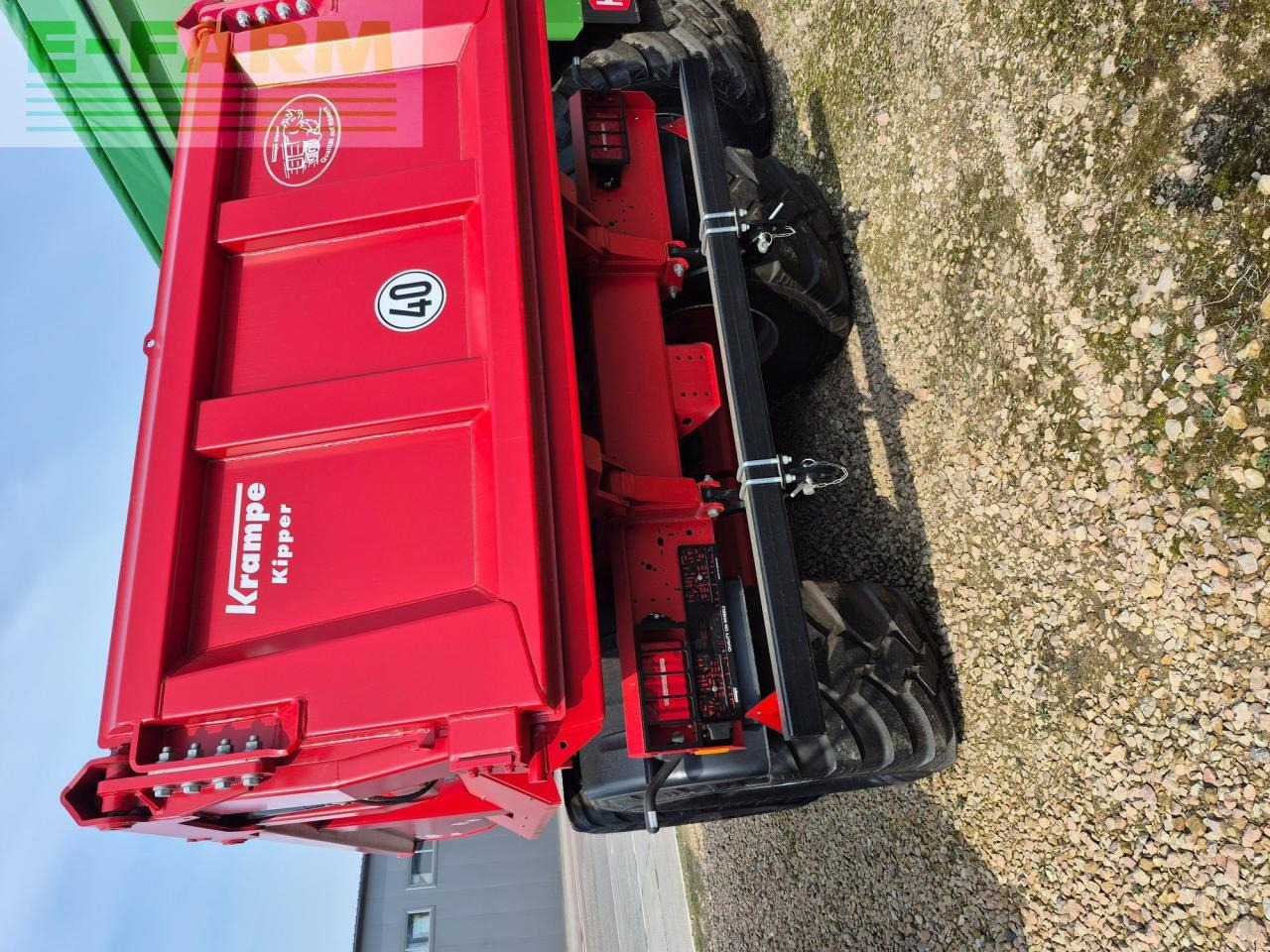 Krampe HD550 Carrier - Reboque basculante agrícola: foto 2 Krampe HD550 Carrier - Reboque basculante agrícola: foto 2