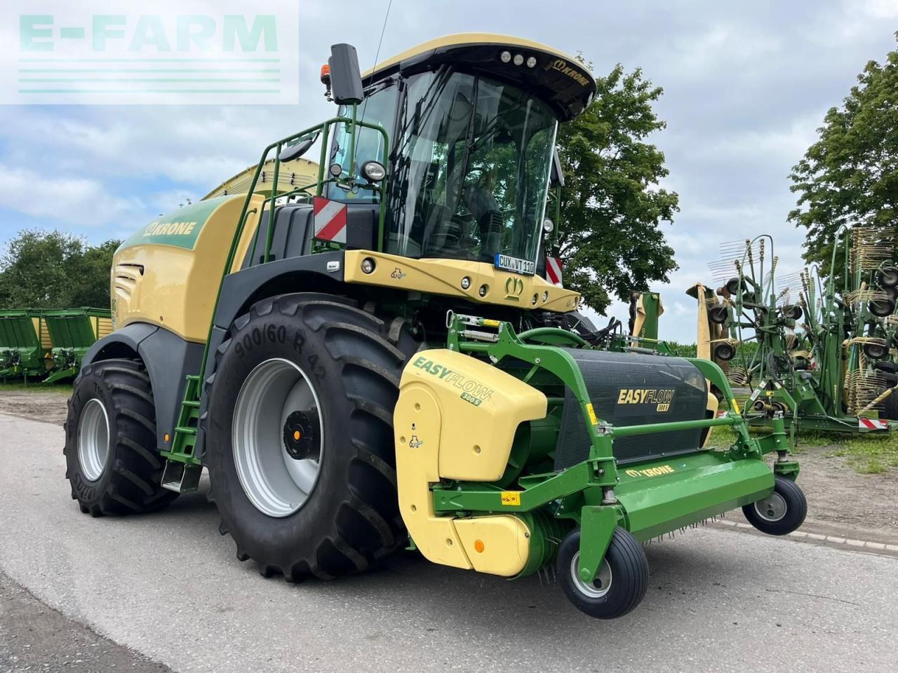 Krone Big X 630 - Picadora de forragem automotriz: foto 1 Krone Big X 630 - Picadora de forragem automotriz: foto 1