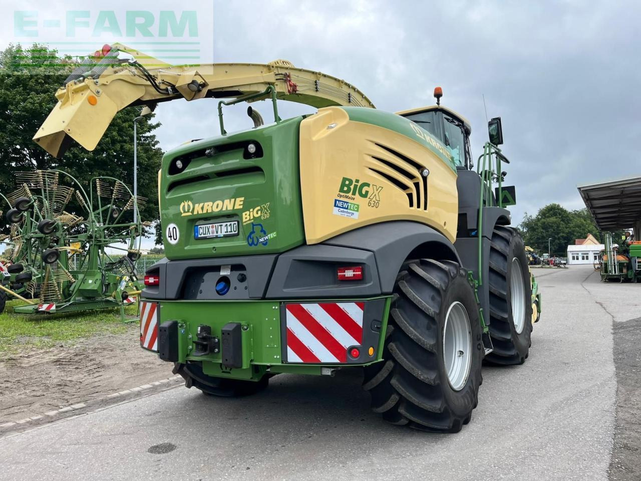 Krone Big X 630 - Picadora de forragem automotriz: foto 4 Krone Big X 630 - Picadora de forragem automotriz: foto 4