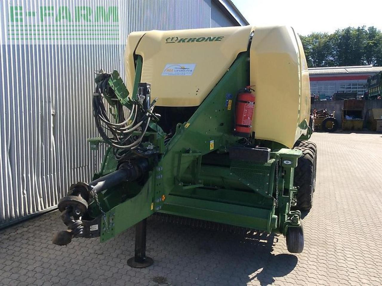 Krone big pack 1270 xc - Enfardadeira de fardos quadrados: foto 3 Krone big pack 1270 xc - Enfardadeira de fardos quadrados: foto 3