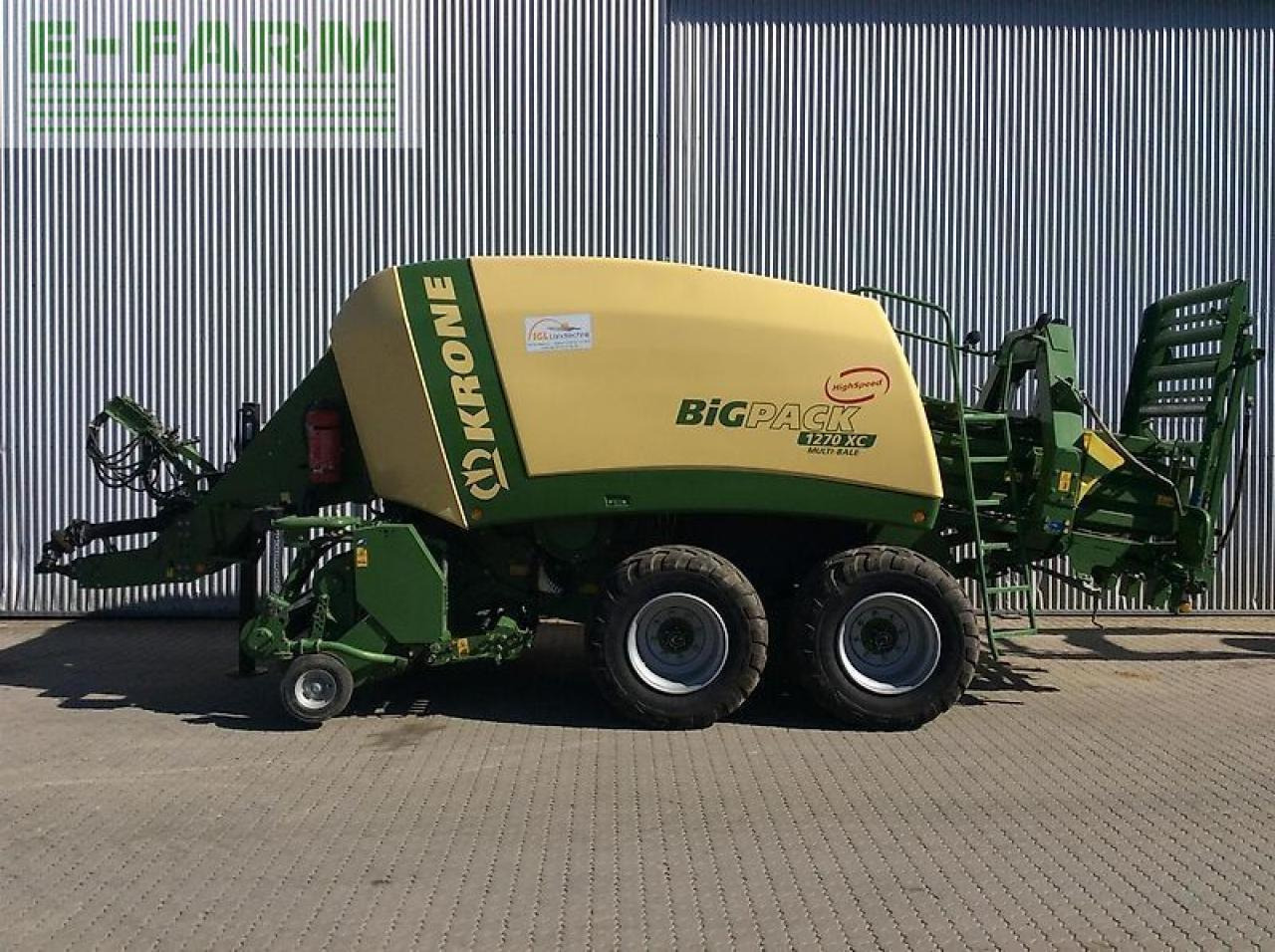 Krone big pack 1270 xc - Enfardadeira de fardos quadrados: foto 2 Krone big pack 1270 xc - Enfardadeira de fardos quadrados: foto 2