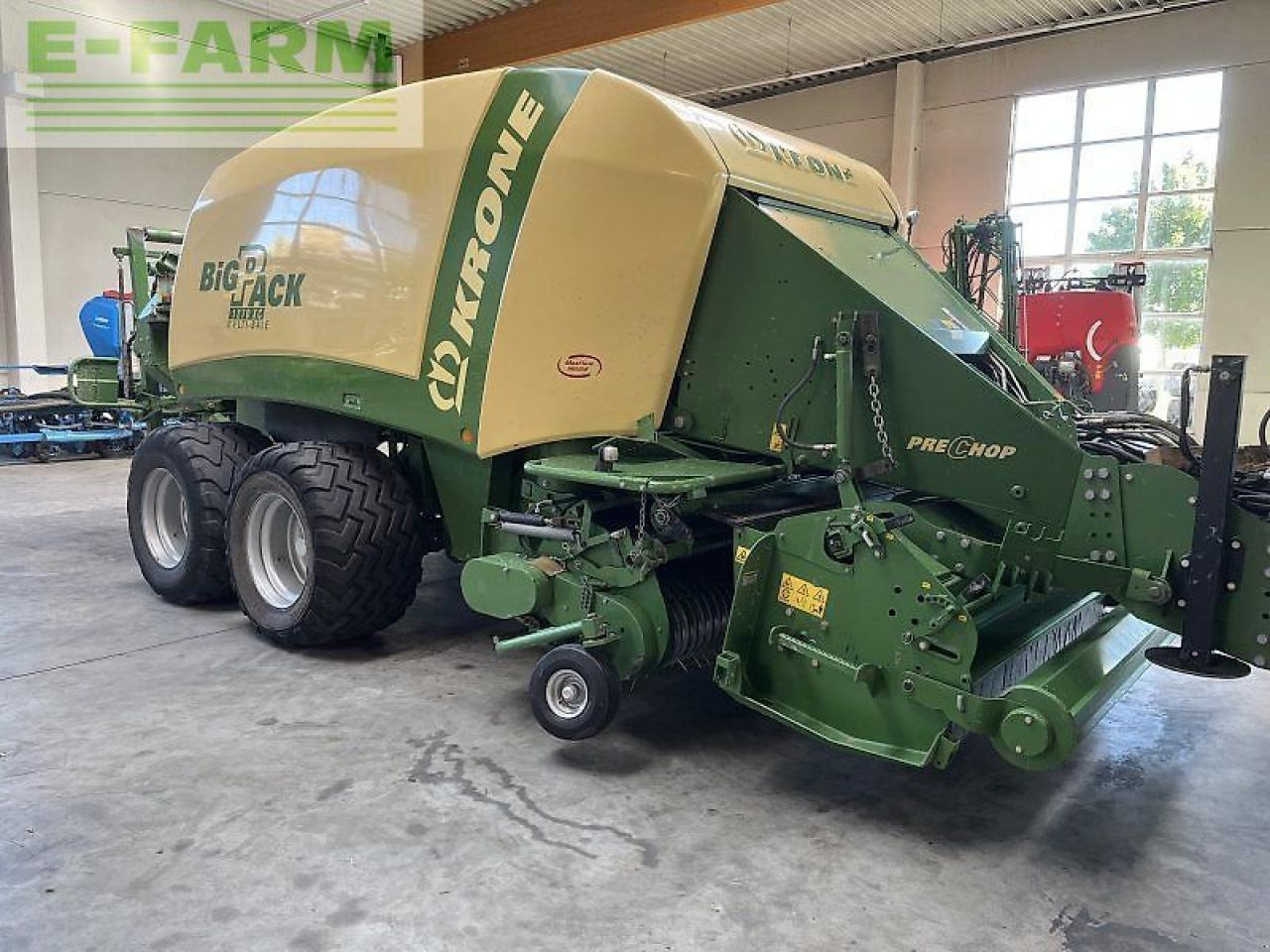 Krone big pack 1270 xc mit pre chop hächsler - Enfardadeira de fardos quadrados: foto 5 Krone big pack 1270 xc mit pre chop hächsler - Enfardadeira de fardos quadrados: foto 5