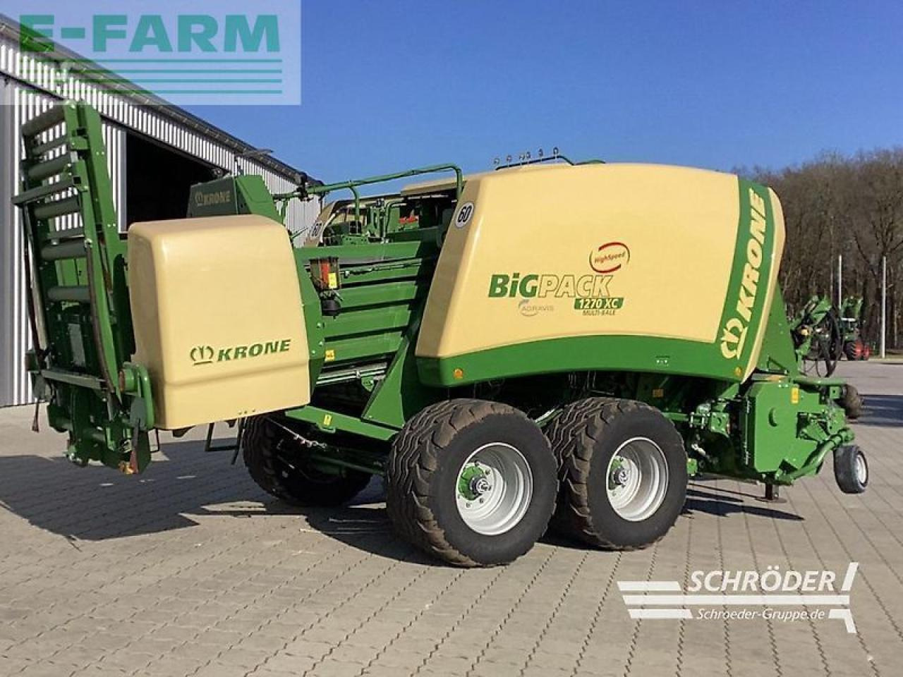 Krone big pack 1270 xc multi bale - Enfardadeira de fardos quadrados: foto 3 Krone big pack 1270 xc multi bale - Enfardadeira de fardos quadrados: foto 3