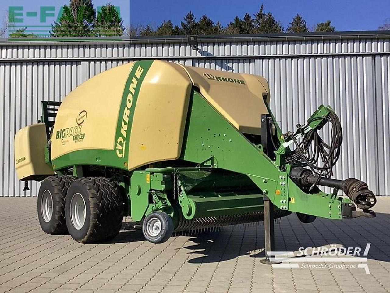 Krone big pack 1270 xc multi bale - Enfardadeira de fardos quadrados: foto 1 Krone big pack 1270 xc multi bale - Enfardadeira de fardos quadrados: foto 1