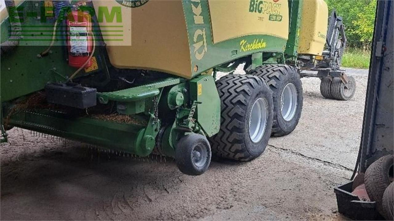 Krone big pack 1290 hdp m. ballevogn - Enfardadeira de fardos quadrados: foto 1 Krone big pack 1290 hdp m. ballevogn - Enfardadeira de fardos quadrados: foto 1