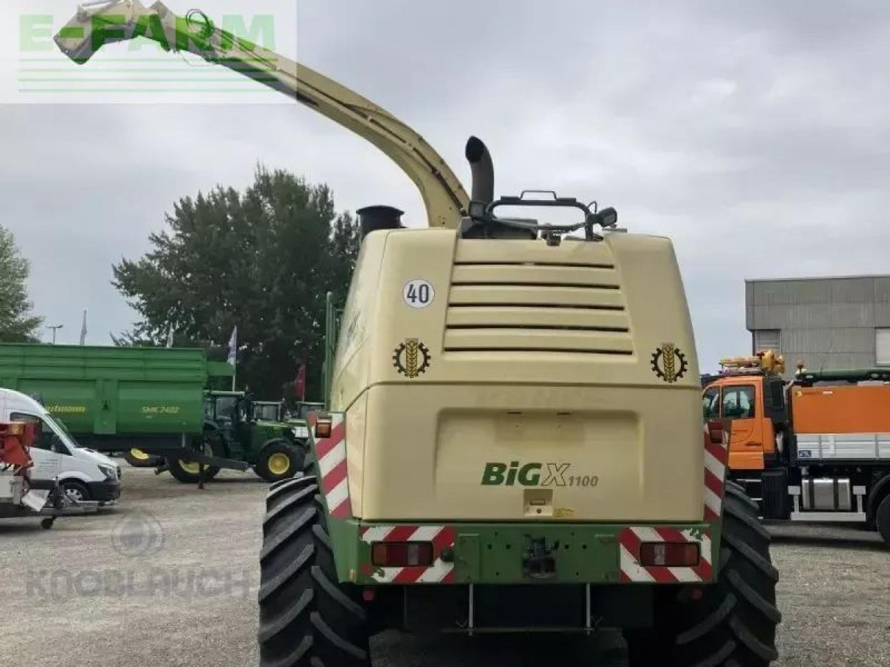Krone big x 1100 - Picadora de forragem automotriz: foto 5 Krone big x 1100 - Picadora de forragem automotriz: foto 5