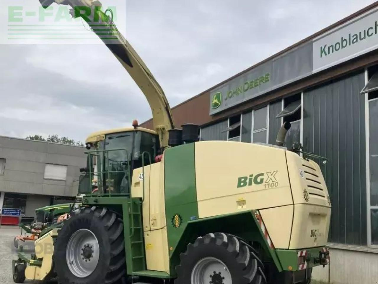 Krone big x 1100 - Picadora de forragem automotriz: foto 4 Krone big x 1100 - Picadora de forragem automotriz: foto 4