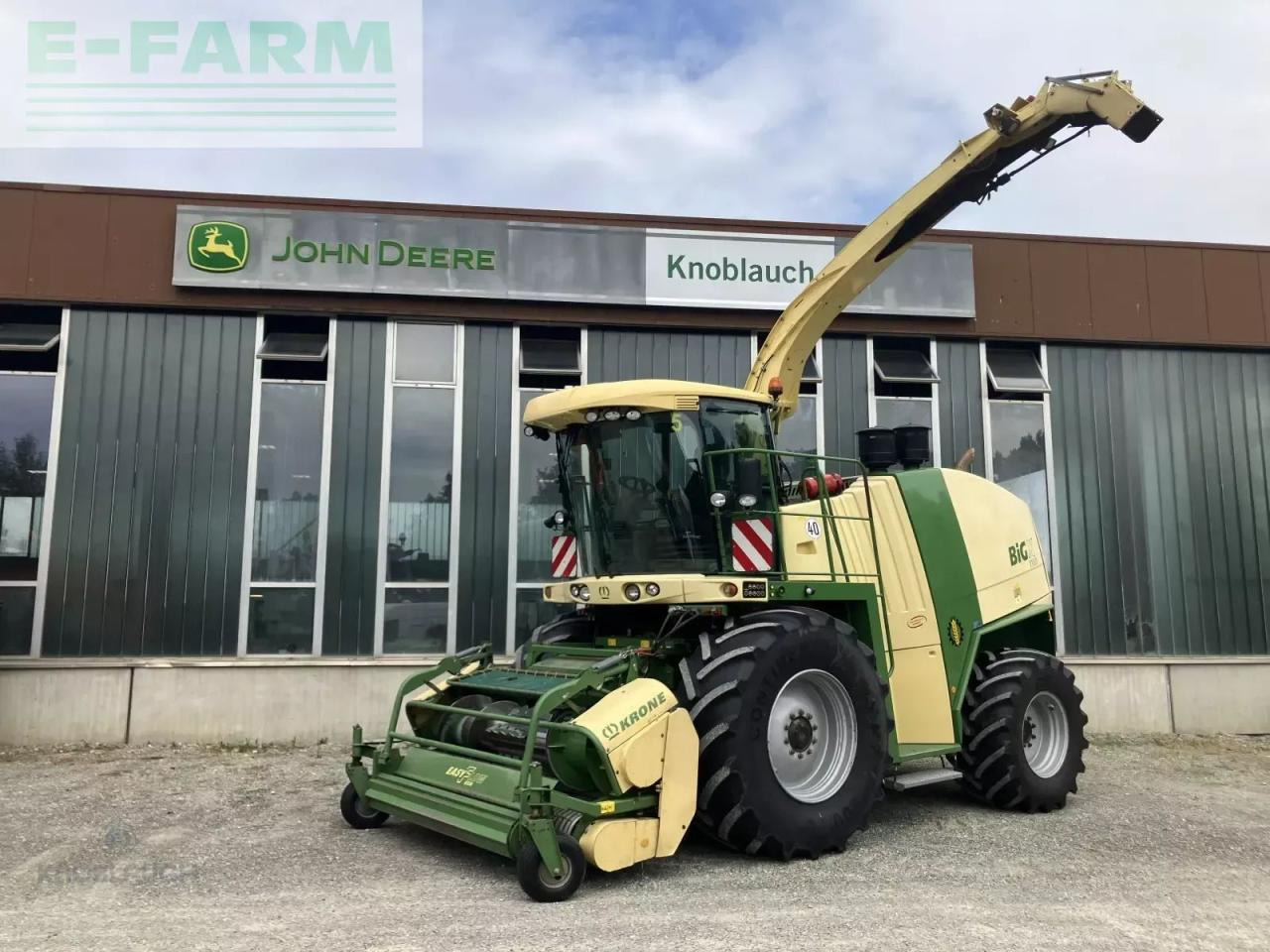 Krone big x 1100 - Picadora de forragem automotriz: foto 1 Krone big x 1100 - Picadora de forragem automotriz: foto 1