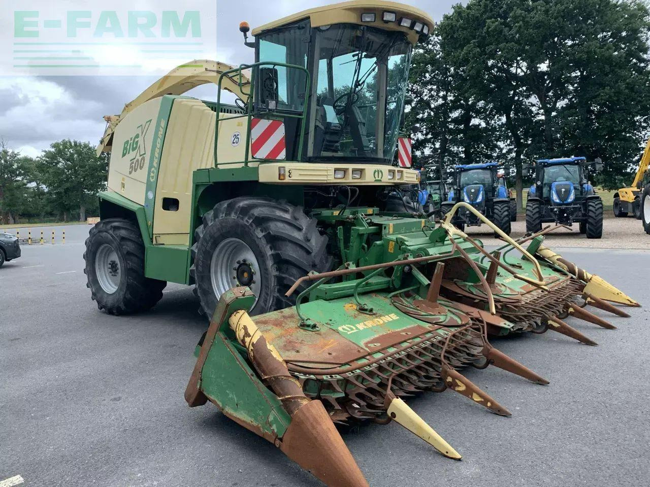 Krone big x 500 - Picadora de forragem automotriz: foto 4 Krone big x 500 - Picadora de forragem automotriz: foto 4