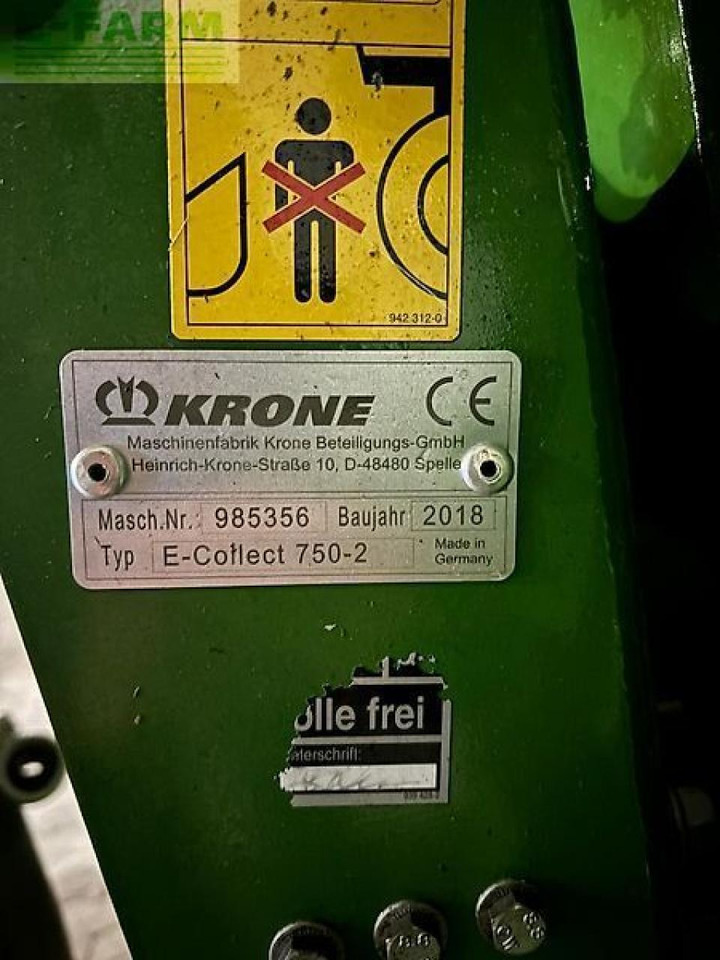 Krone big x 630 - Picadora de forragem automotriz: foto 4 Krone big x 630 - Picadora de forragem automotriz: foto 4