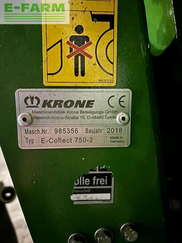 Krone big x 630 - Picadora de forragem automotriz: foto 4 Krone big x 630 - Picadora de forragem automotriz: foto 4