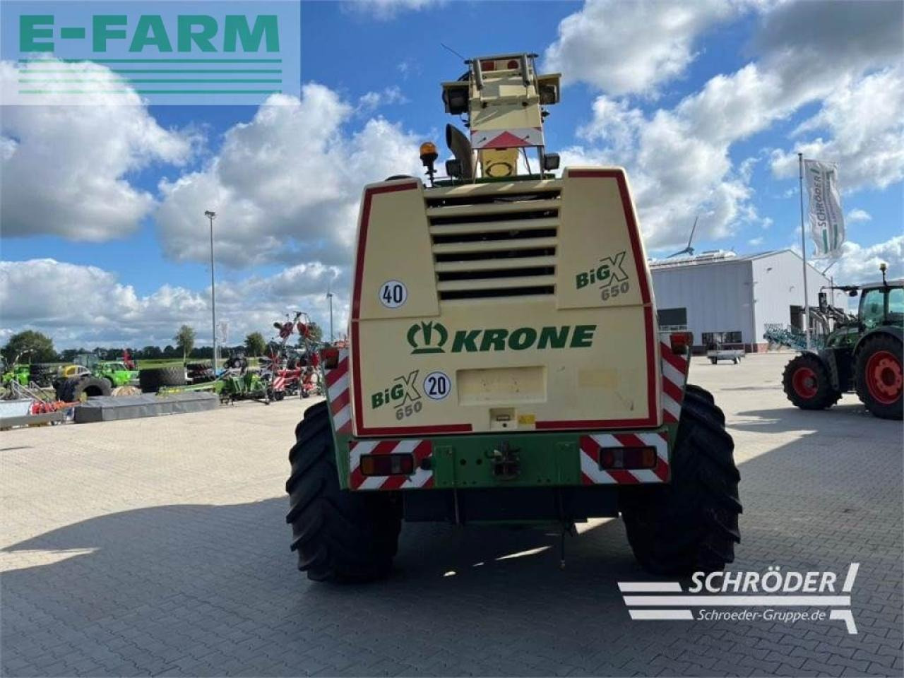 Krone big x 650 - Picadora de forragem automotriz: foto 4 Krone big x 650 - Picadora de forragem automotriz: foto 4