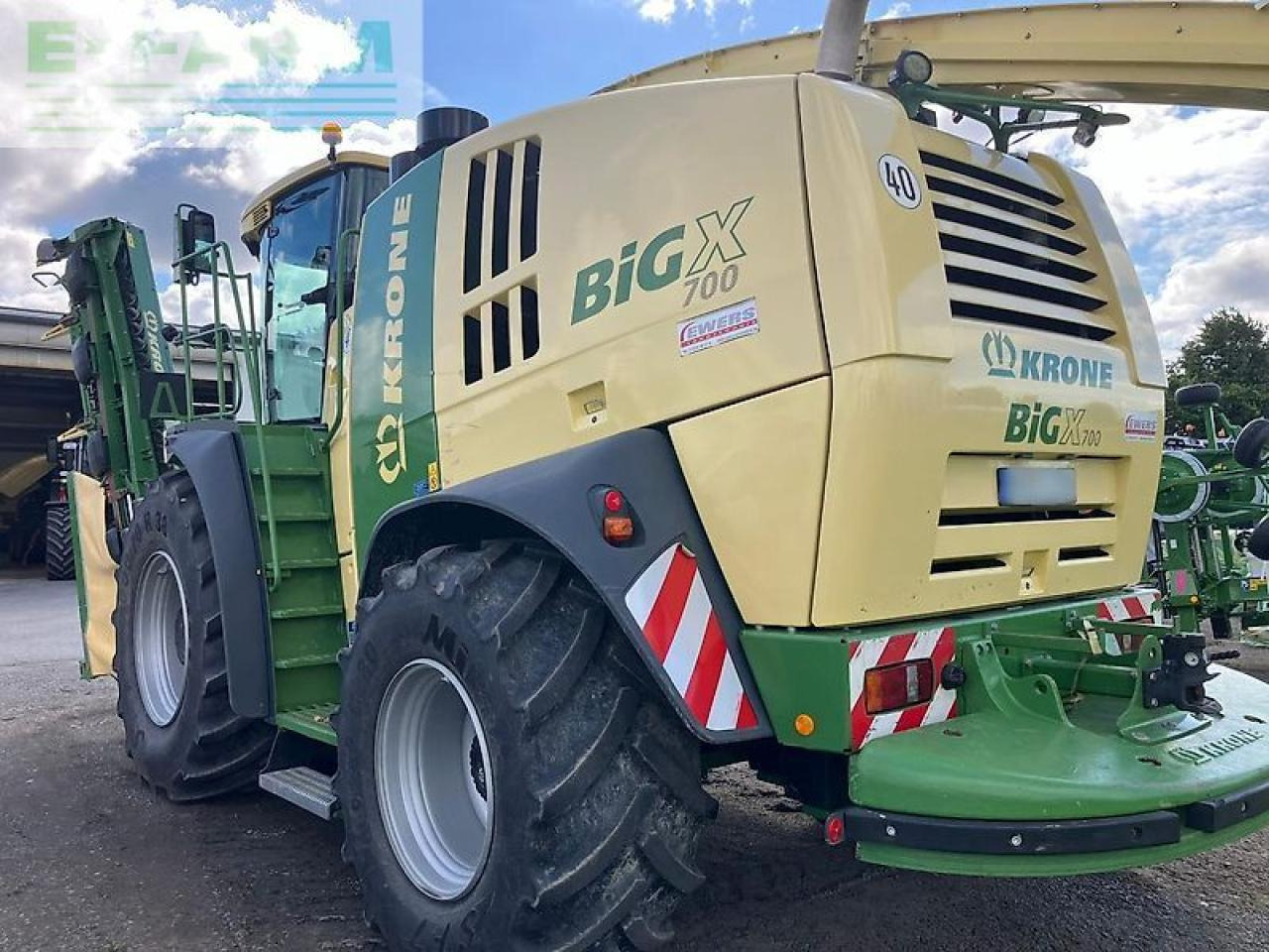 Krone big x 700 - Picadora de forragem automotriz: foto 5 Krone big x 700 - Picadora de forragem automotriz: foto 5