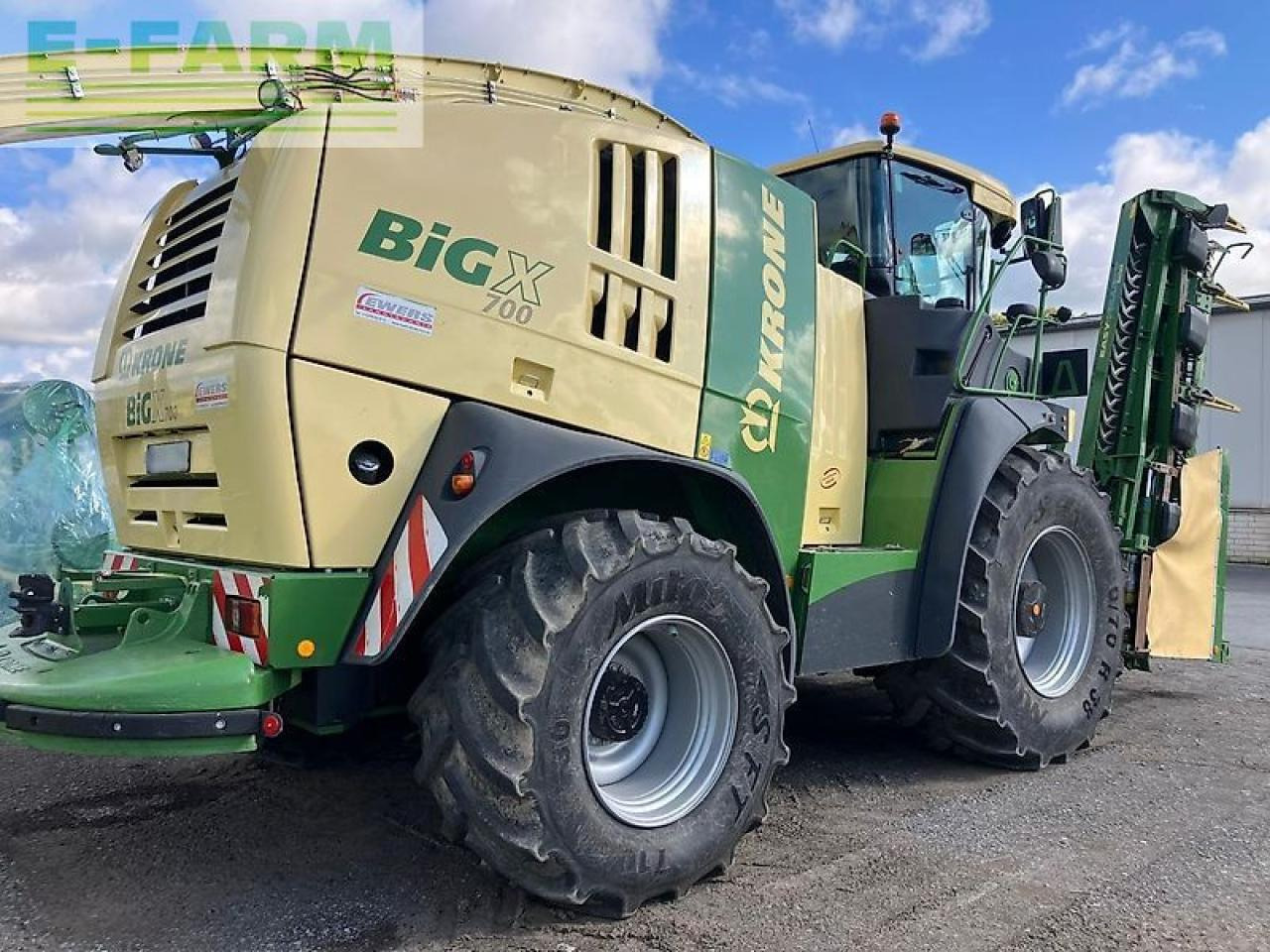 Krone big x 700 - Picadora de forragem automotriz: foto 3 Krone big x 700 - Picadora de forragem automotriz: foto 3