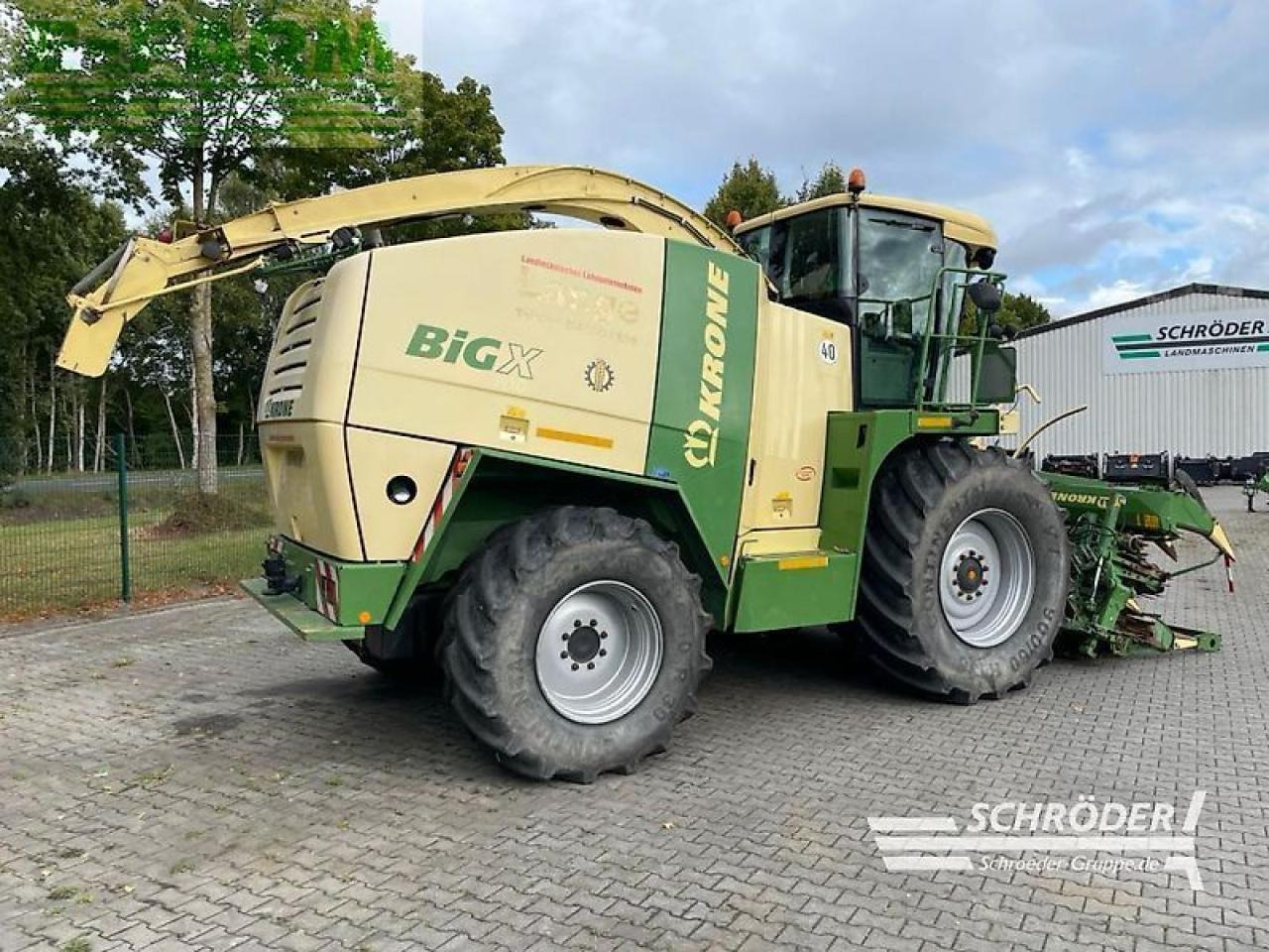 Krone big x 700 + easycollect 903 + easyflow - Picadora de forragem automotriz: foto 3 Krone big x 700 + easycollect 903 + easyflow - Picadora de forragem automotriz: foto 3