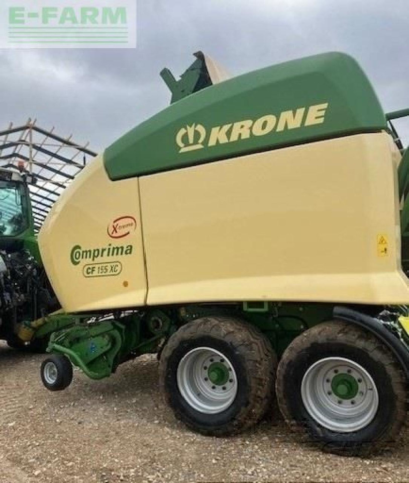 Enfardadeira de fardos quadrados Krone comprima cf 155: foto 9