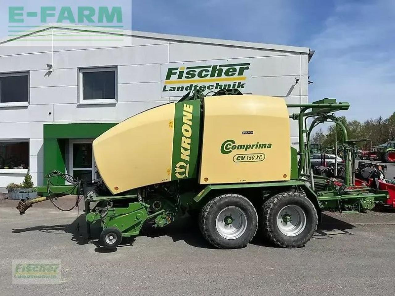 Krone comprima cv 150 xc-17 messer - Enfardadeira de fardos quadrados: foto 1 Krone comprima cv 150 xc-17 messer - Enfardadeira de fardos quadrados: foto 1