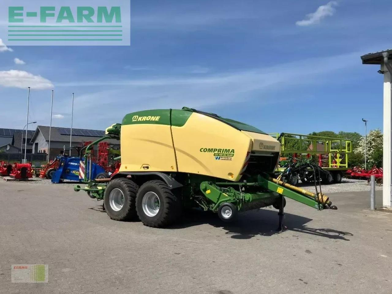 Krone comprima cv150 xc plus - Enfardadeira de fardos quadrados: foto 1 Krone comprima cv150 xc plus - Enfardadeira de fardos quadrados: foto 1