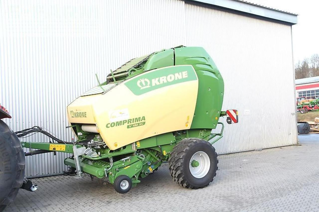 Enfardadeira de fardos quadrados Krone comprima v 180 xc: foto 10