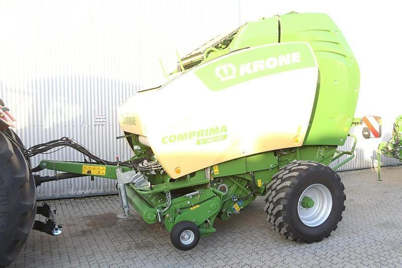 Enfardadeira de fardos quadrados Krone comprima v 180 xc: foto 7