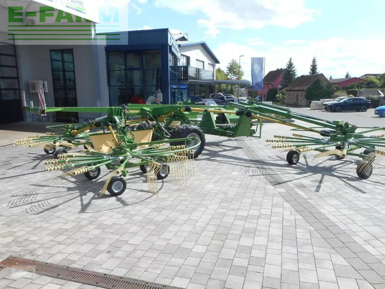 Ancinho enleirador Krone swadro 1400 plus: foto 11