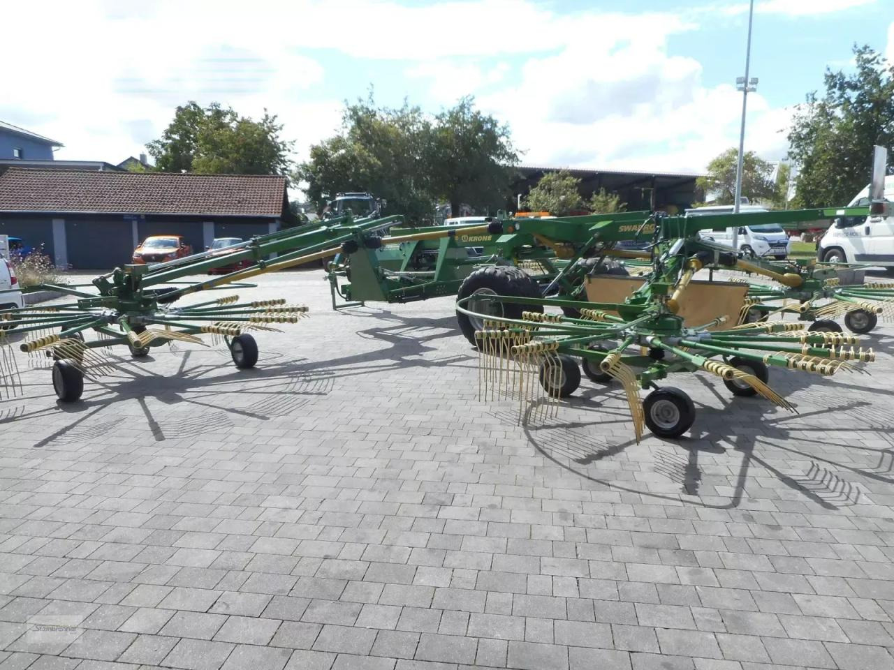 Ancinho enleirador Krone swadro 1400 plus: foto 9