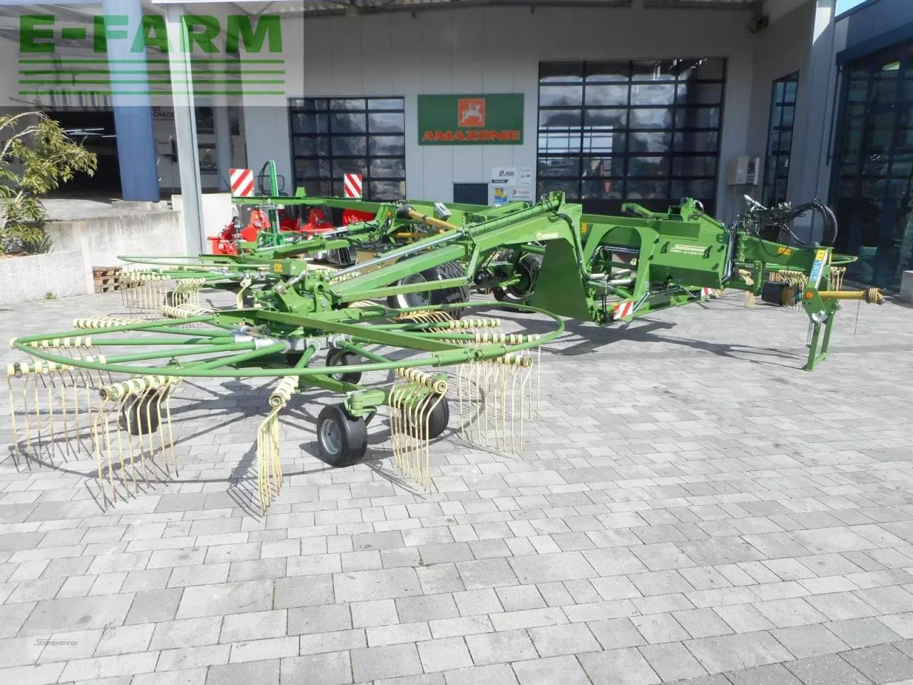 Ancinho enleirador Krone swadro 1400 plus: foto 14