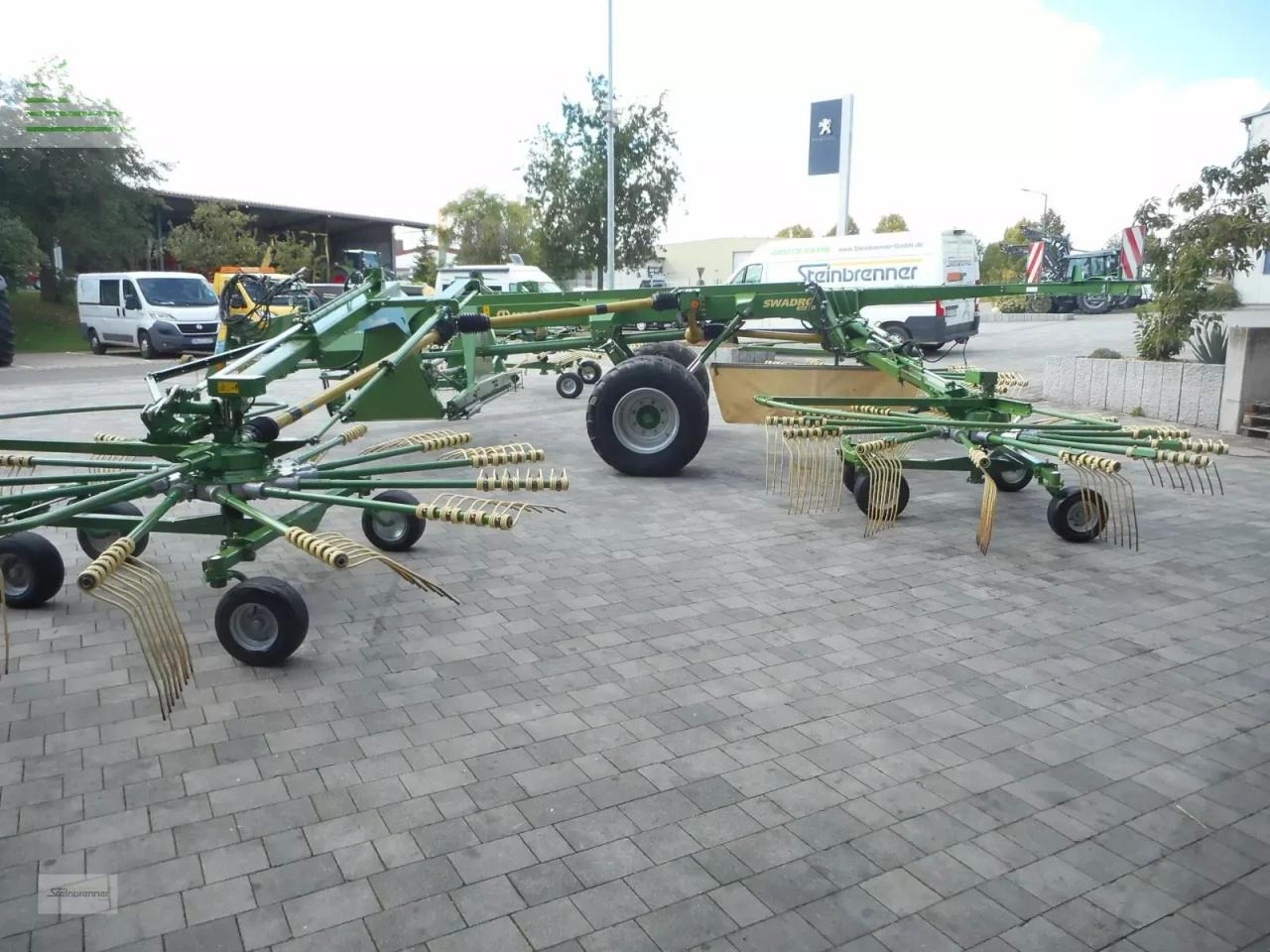 Ancinho enleirador Krone swadro 1400 plus: foto 23