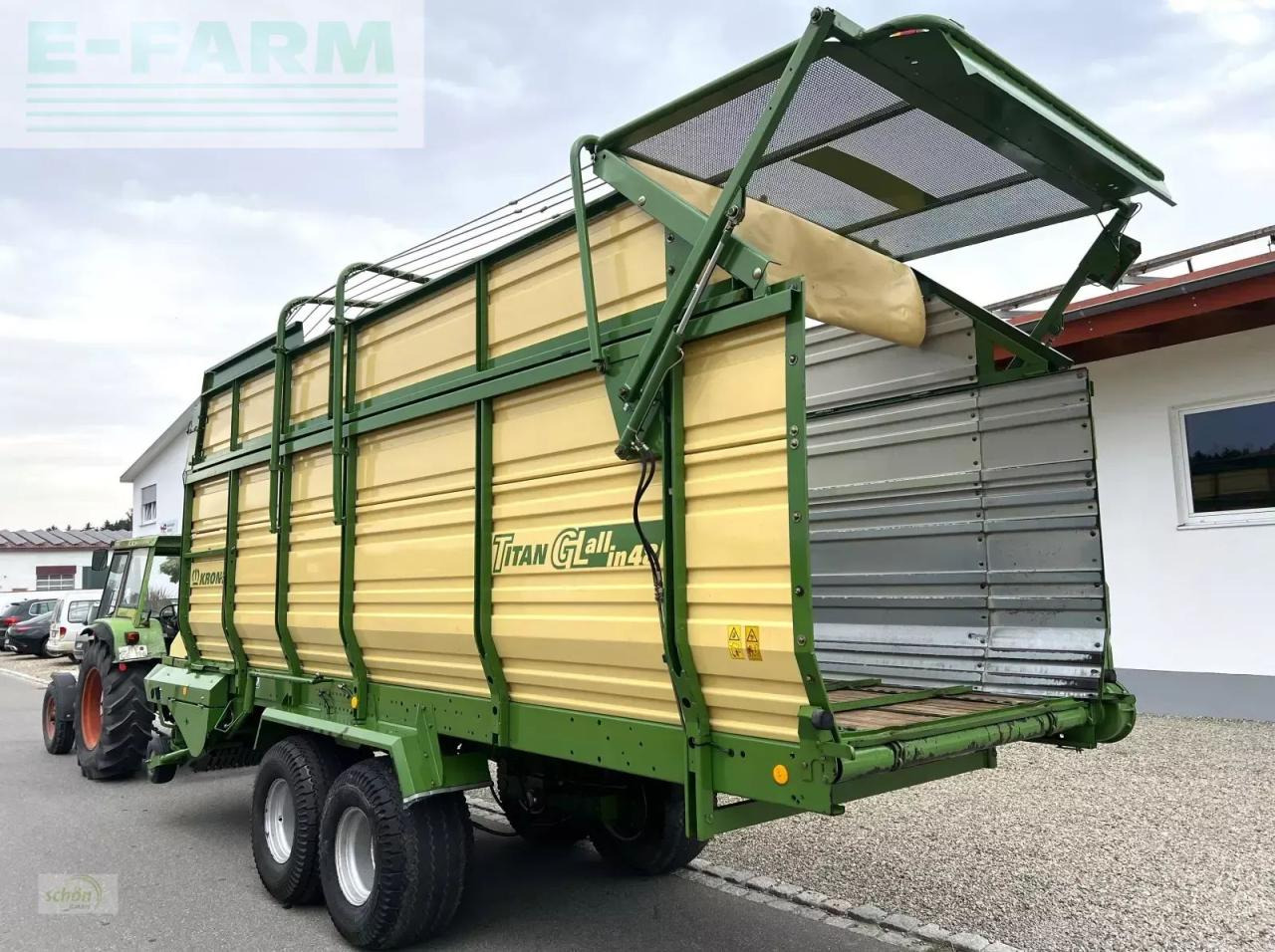 Krone titan 6/48 gl all in - ein großer schwingen-ladewagen mit druckluftbremse - Autocarregadora: foto 5 Krone titan 6/48 gl all in - ein großer schwingen-ladewagen mit druckluftbremse - Autocarregadora: foto 5