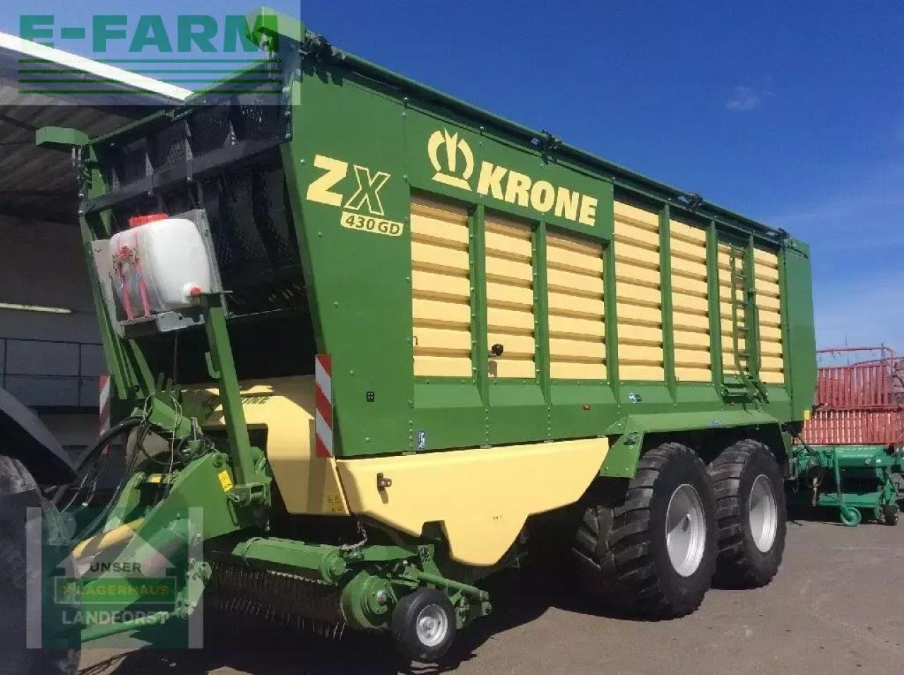 Krone zx 430 gd - Autocarregadora: foto 1 Krone zx 430 gd - Autocarregadora: foto 1