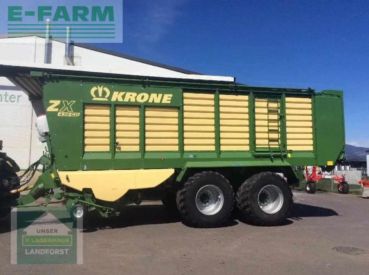 Krone zx 430 gd - Autocarregadora: foto 2 Krone zx 430 gd - Autocarregadora: foto 2