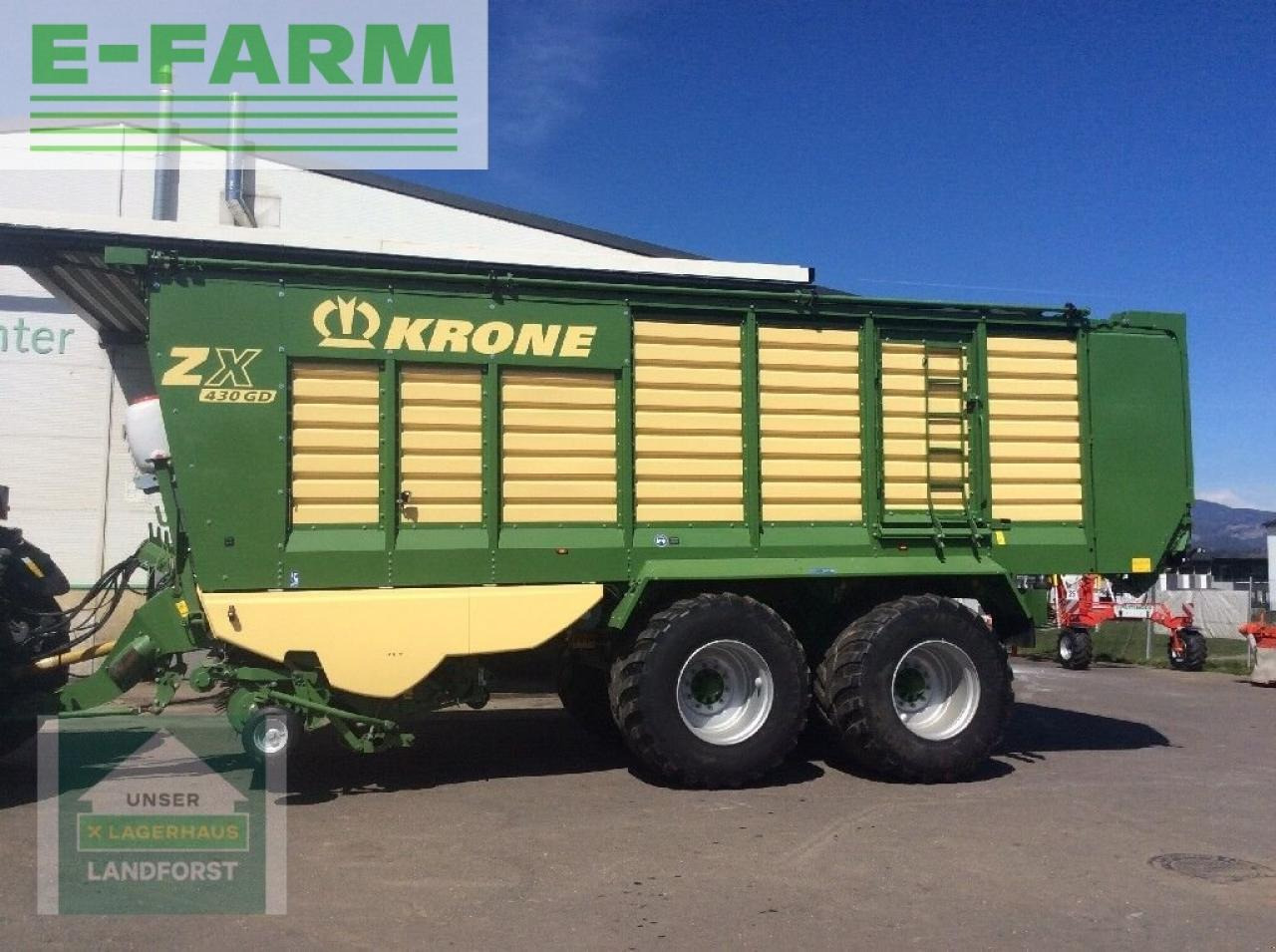 Krone zx 430 gd - Autocarregadora: foto 2 Krone zx 430 gd - Autocarregadora: foto 2