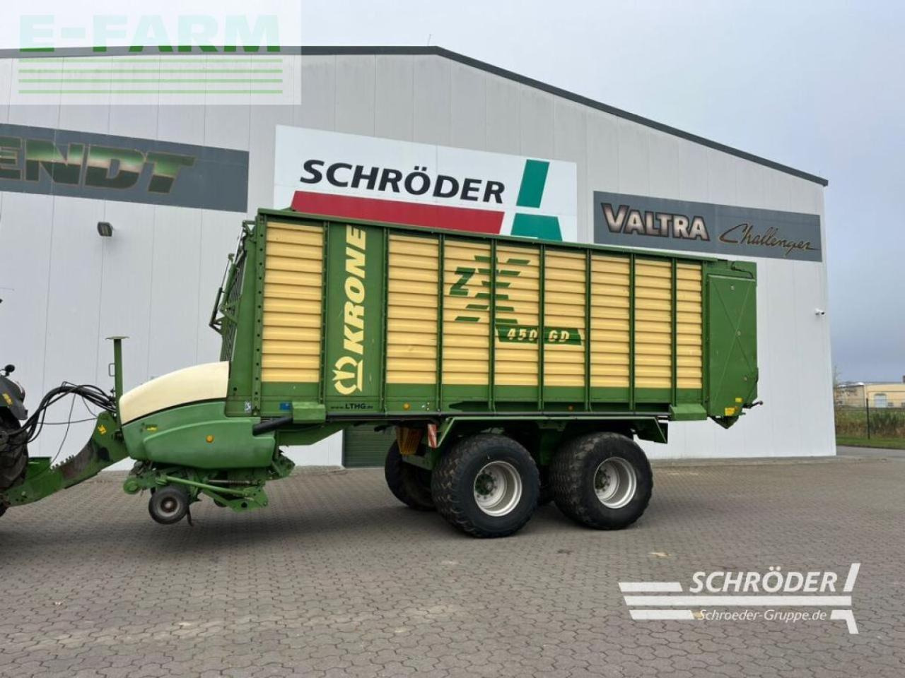 Krone zx 450 hd - Reboque basculante agrícola: foto 1 Krone zx 450 hd - Reboque basculante agrícola: foto 1