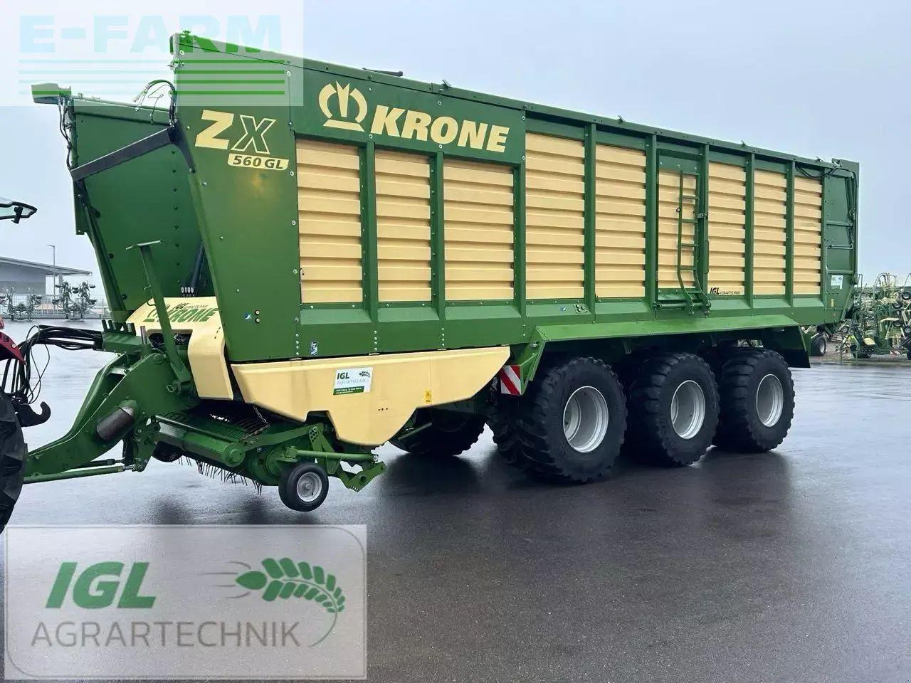 Krone zx 560 gl - Autocarregadora: foto 1 Krone zx 560 gl - Autocarregadora: foto 1