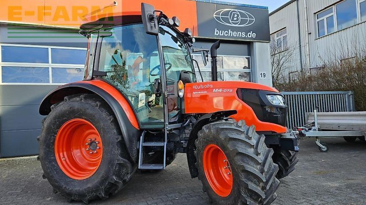 Trator Kubota m4-073 cab: foto 12