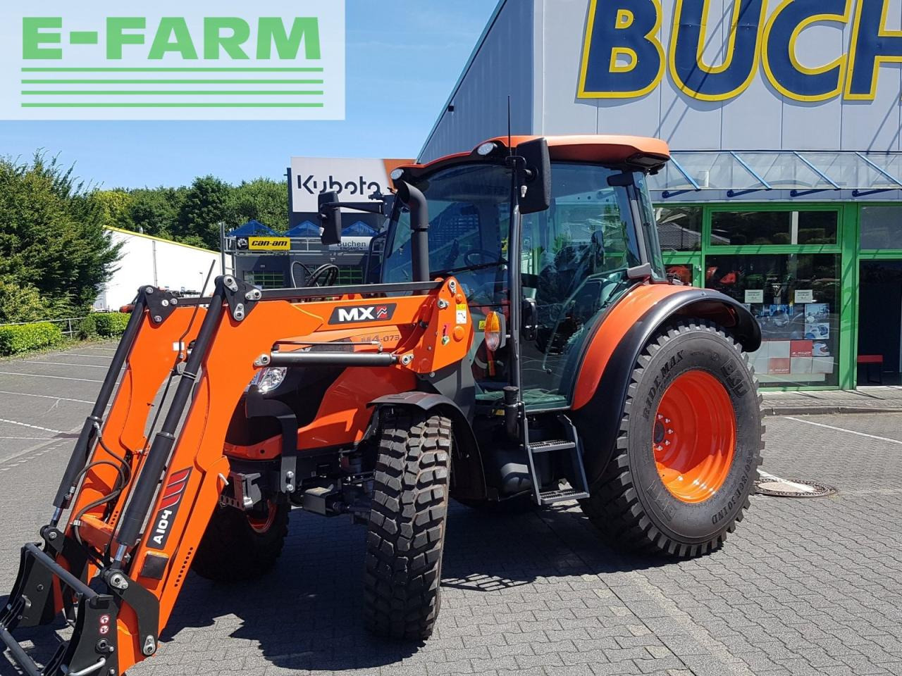 Trator Kubota m4073 cab: foto 8